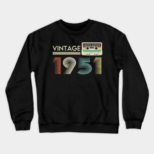 Vintage 1951 Limited Cassette Crewneck Sweatshirt